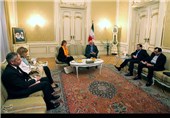 شام کاری ظریف و اشتون پیش از آغاز مذاکرات-وین