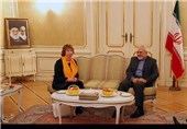 شام کاری ظریف و اشتون پیش از آغاز مذاکرات-وین