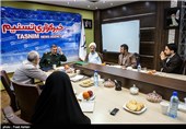 حضور سردار یعقوب سلیمانی دبیر قرارگاه مرکزی راهیان نور سپاه و بسیج در خبرگزاری تسنیم
