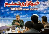 حضور سردار یعقوب سلیمانی دبیر قرارگاه مرکزی راهیان نور سپاه و بسیج در خبرگزاری تسنیم