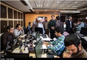 بازدیدسردار یعقوب سلیمانی دبیر قرارگاه مرکزی راهیان نور سپاه و بسیج از  تحریریه خبرگزاری تسنیم