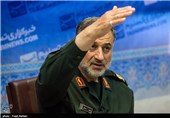 حضور سردار یعقوب سلیمانی دبیر قرارگاه مرکزی راهیان نور سپاه و بسیج در خبرگزاری تسنیم
