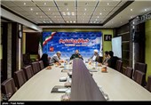 حضور سردار یعقوب سلیمانی دبیر قرارگاه مرکزی راهیان نور سپاه و بسیج در خبرگزاری تسنیم
