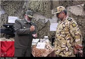 امیر پوردستان فرمانده نیروی زمینی ارتش در مراسم رونمایی از دستاوردهای جدید ارتش