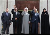 بدرقه رسمی رئیس جمهور در سفر به شانگهای چین