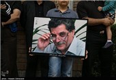 تشییع پیکر عبدالحسین پرتوی خالق عکس معروف دیدار همافران با امام خمینی(ره)