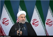 حجت‌الاسلام حسن روحانی رئیس جمهور در مراسم رژه روز ارتش