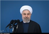 حجت‌الاسلام حسن روحانی رئیس جمهور در مراسم رژه روز ارتش