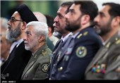دیدار فرماندهان و کارکنان ارتش با مقام معظم رهبری