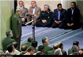 دیدار فرماندهان و کارکنان ارتش با مقام معظم رهبری