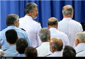 دیدار فرماندهان و کارکنان ارتش با مقام معظم رهبری