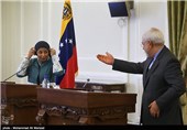 دیدار و نشست خبری وزرای خارجه ایران و ونزوئلا