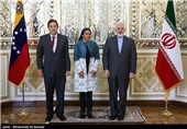 دیدار و نشست خبری وزرای خارجه ایران و ونزوئلا