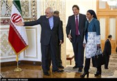 دیدار دلسی رودریگرز وزیر امور خارجه ونزوئلا با محمد جواد ظریف 
