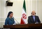 دیدار و نشست خبری وزرای خارجه ایران و ونزوئلا