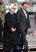 حسن روحانی رئیس‌جمهور و اسحاق جهانگیری معاون اول