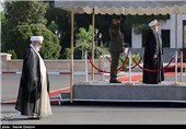  حسن روحانی رئیس‌جمهور و محمدی گلپایگانی رئیس دفتر مقام معظم رهبری