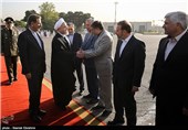 مراسم بدرقه رئیس جمهور پیش از  سفر  به اندونزی