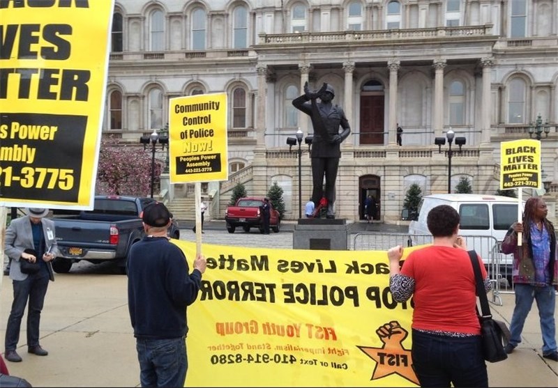 Protesters Rally in Baltimore over the Death of Freddie Gray