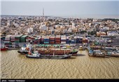خلیج فارس از فراز بوشهر