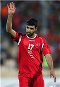 دیدار تیم های فوتبال پرسپولیس ایران و بنیادکار ازبکستان