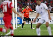 دیدار تیم های فوتبال پرسپولیس ایران و بنیادکار ازبکستان