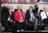 دیدار تیم های فوتبال پرسپولیس ایران و بنیادکار ازبکستان