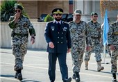 بازدید امیر اسماعیلی از اردوگاه کوهستانی دانشجویان قرارگاه پدافند هوایی