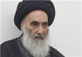 السید السیستانی یهنىء بانتخاب آیة الله مجتبى الخامنئی