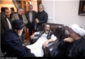 ملاقات مدیرعامل و مدیران خبرگزاری تسنیم با فرج الله سلحشور