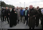 گری لوئیس نماینده سازمان ملل در تهران و  معصومه ابتکار رئیس سازمان حفاظت محیط زیست