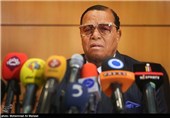 نشست خبری لوئیس فراخان  رهبر مسلمانان  آمریکا