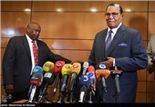 نشست خبری لوئیس فراخان  رهبر مسلمانان  آمریکا
