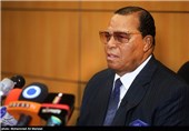 نشست خبری لوئیس فراخان  رهبر مسلمانان  آمریکا