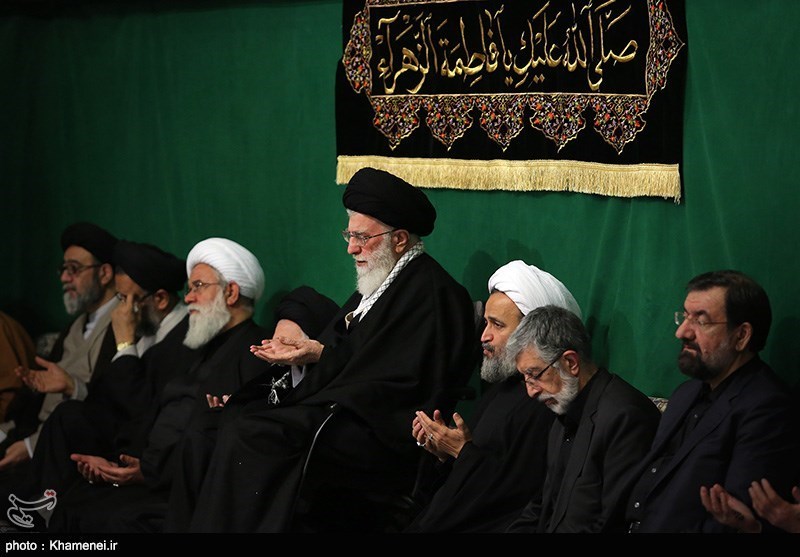 دومین شب عزاداری فاطمیه در حسینیه امام خمینی ( ره ) و در محظر رهبر معظم انقلاب
