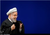 حجت‌الاسلام حسن روحانی رئیس جمهور در پایان دهمین سالگرد روز ملی فناوری هسته‌ای