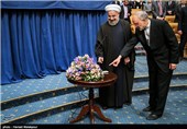 رونمایی از «زونال سانتریفیوژ»، «اولتراسانتریفیوژ» و مجتمع‌های «سوخت تست راکتورهای قدرت» و «سوخت تست راکتور مدرن‌شده اراک» توسط حجت‌الاسلام حسن روحانی رئیس جمهور