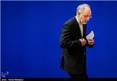 علی‌اکبر صالحی رئیس سازمان انرژی اتمی در دهمین سالگرد روز ملی فناوری هسته‌ای