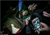 Iranian People Bid Farewell to Army Commandos Martyred in Syria
