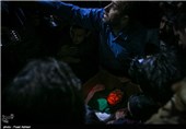 Iranian People Bid Farewell to Army Commandos Martyred in Syria