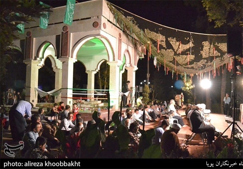 افتتاح یادمان شهدای گمنام بوستان زمزم