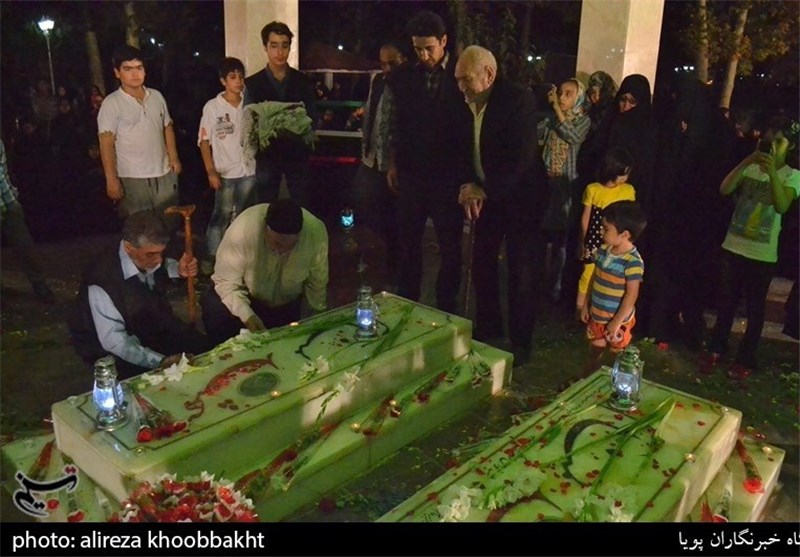 افتتاح یادمان شهدای گمنام بوستان زمزم