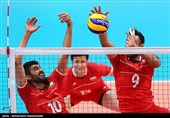 Iran Volleyball Team Beats Egypt, Marches into Olympic Games Quarters