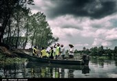 پاکسازی دریاچه عینک - رشت