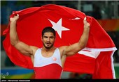 کسب مدال نقره کمیل قاسمی در مسابقات کشتی آزاد - المپیک ریو 2016