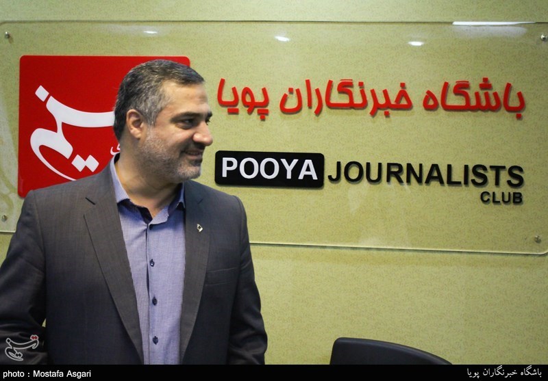 بازدید احمد ابوالقاسمی از باشگاه خبرنگاران پویا