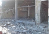 انفجار در مقر اداره اطلاعات نیروی هوایی سوریه در درعا