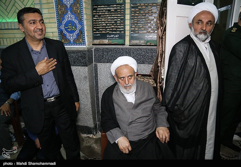 مراسم ختم شهید مدافع حرم سردار احمد غلامی