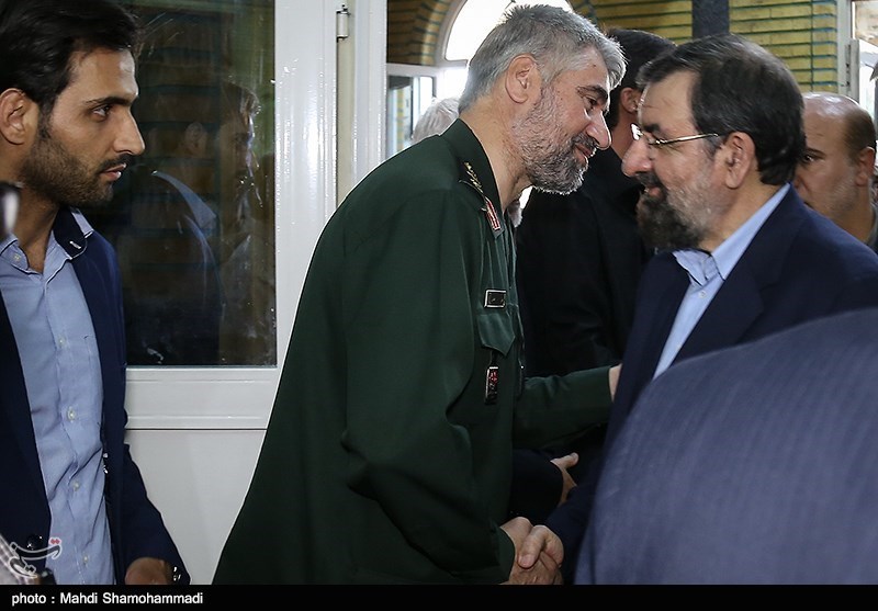 مراسم ختم شهید مدافع حرم سردار احمد غلامی