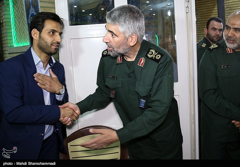 مراسم ختم شهید مدافع حرم سردار احمد غلامی